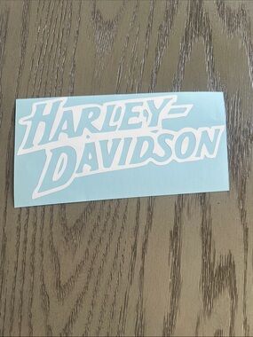 New Harley‑Davidson logo decal